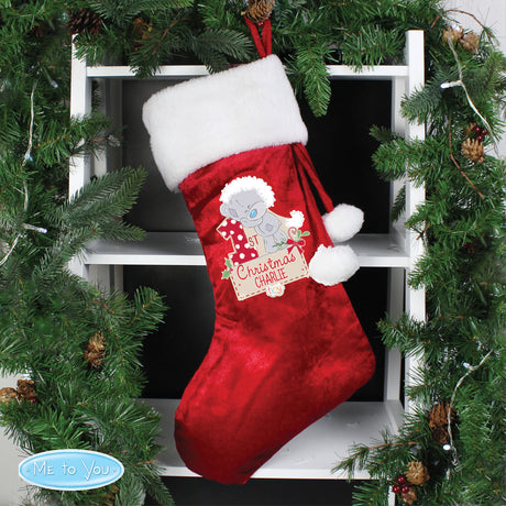 Tiny Tatty - Personalised My 1st Christmas Stocking - Personalised Memento Company - Junior Bambinos