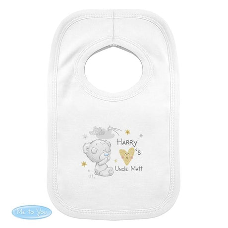 Personalised Tiny Tatty Teddy I heart Baby Bib | 0 -3 Months - Personalised Memento Company - Junior Bambinos