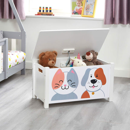 Cat & Dog Toy Box - Liberty House Toys - Junior Bambinos