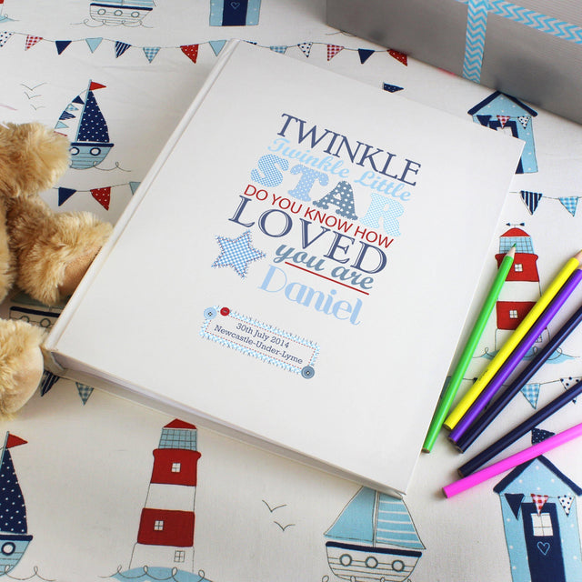 Twinkle Twinkle Little Star - Personalised Photo Album - Junior Bambinos