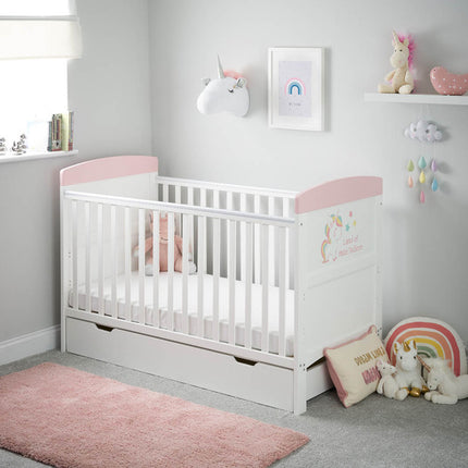 Unicorn Cot Bed - Obaby - Junior Bambinos