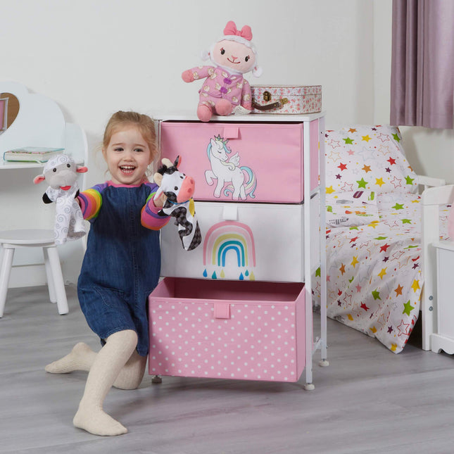 3 Drawer Storage Chest - Liberty House Toys - Junior Bambinos