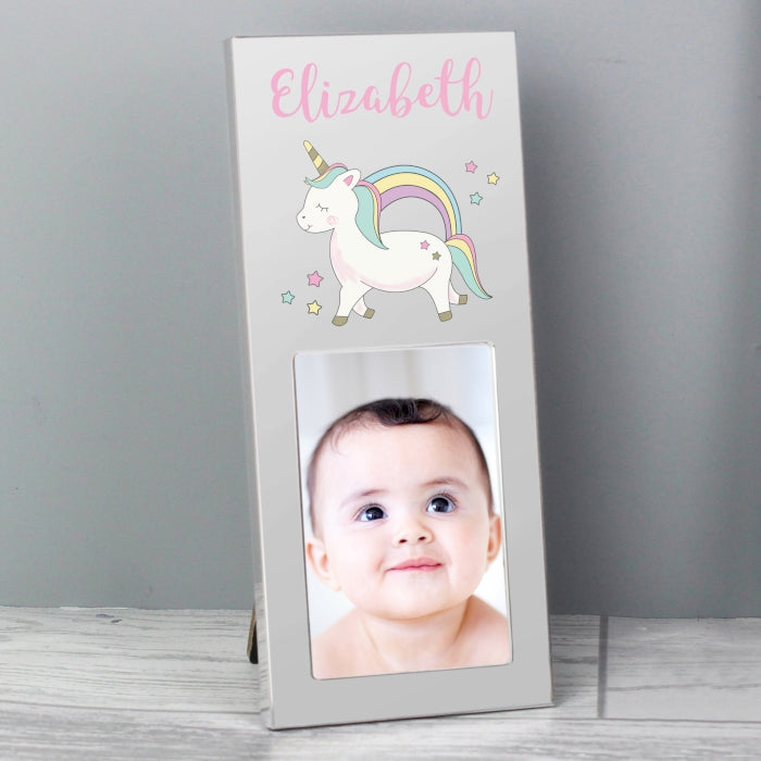 Personalised Unicorn Photo Frame - Personalised Memento Company - Junior Bambinos