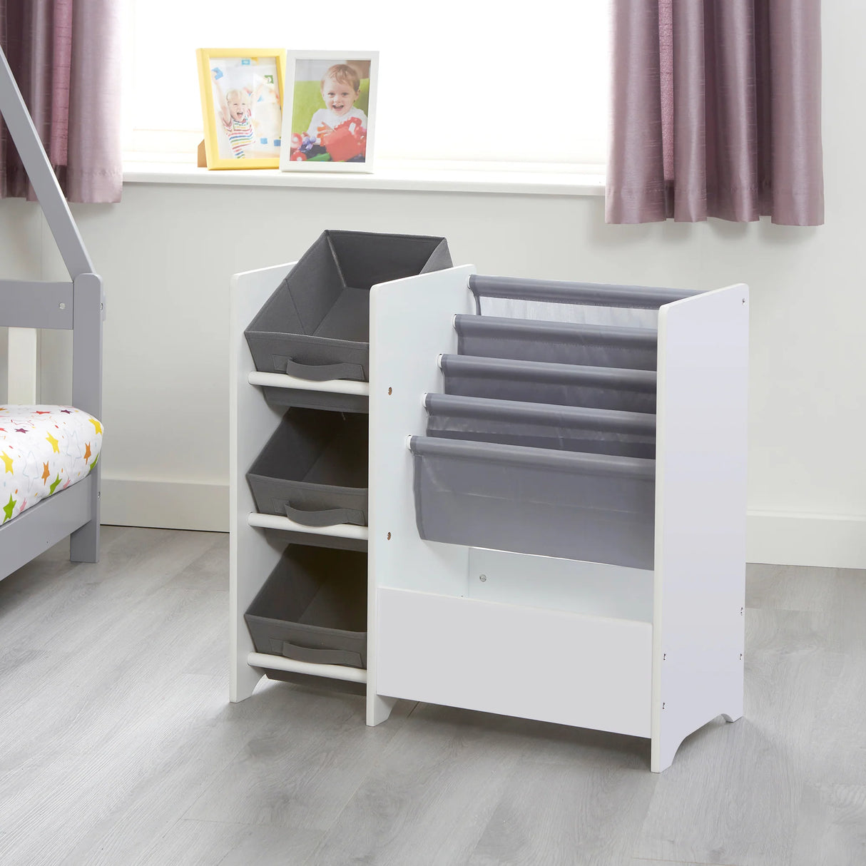 Black toy discount storage unit