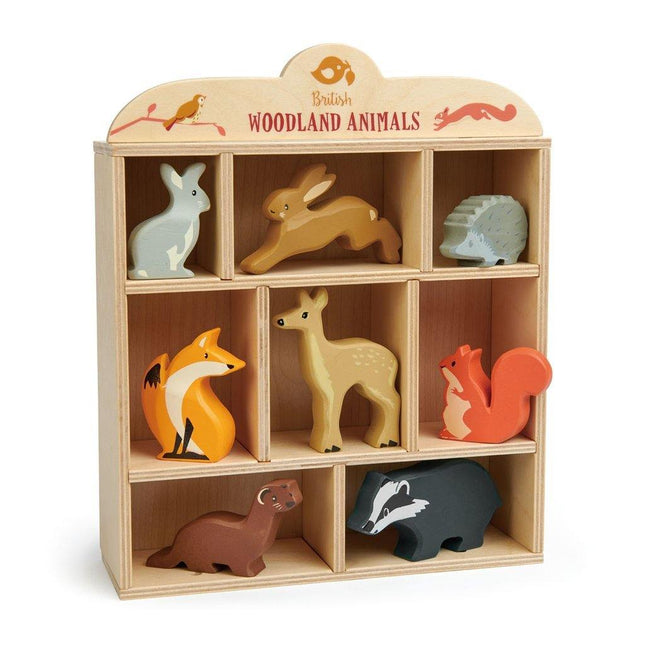 Woodland Animals with Display / Storage Shelf - Junior Bambinos